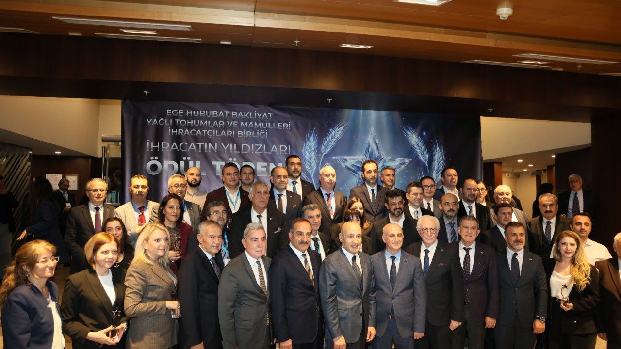 Egeli hububat ve bakliyat ihracatçılarının başkanı yine Muhammet Öztürk oldu