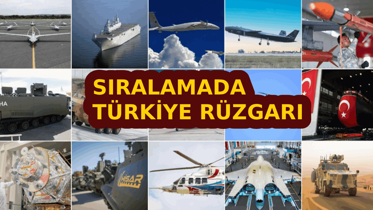 Savunma sanayii ihracatında Türkiye rüzgarı! Küresel güç sıralamasındaki yeri şaşırttı