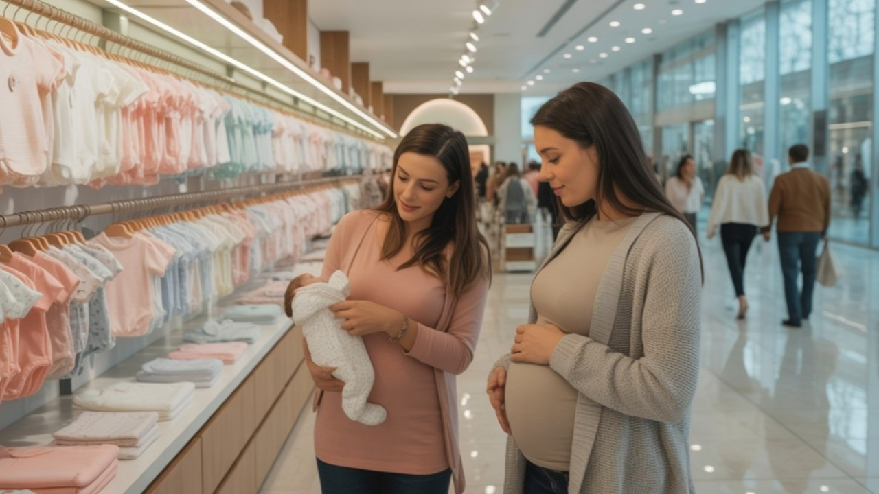 Doğumlar azaldı, bebe giyim ihracatı yarıya yakın düştü