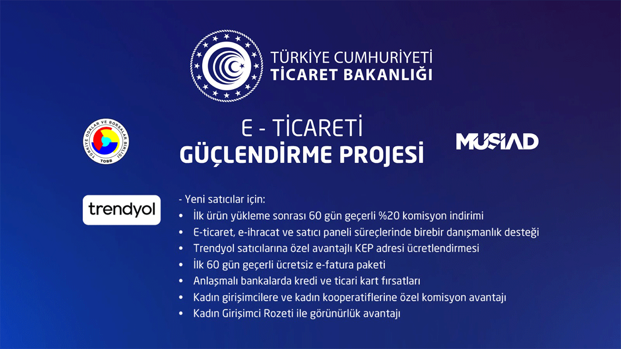Trendyol'dan e-ticarete gireceklere özel destek
