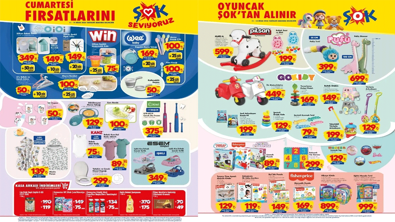 ŞOK’ta eğlence dört nala geliyor: Sallanan Midilli At 11 Nisan Cumartesi ŞOK mağazalarında!