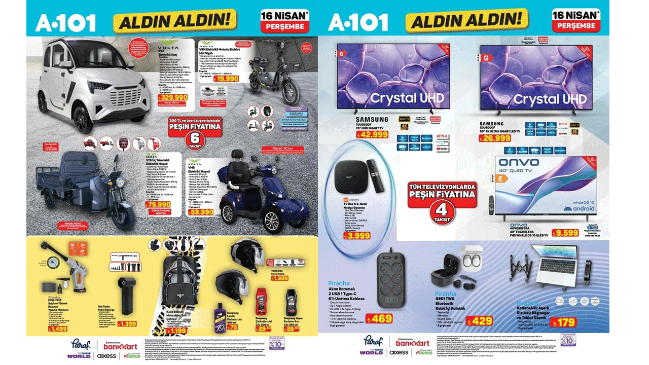 Ezber bozan fiyat, dev teknoloji: A101’e 16 Nisan Perşembe Elektrikli Araç geliyor!