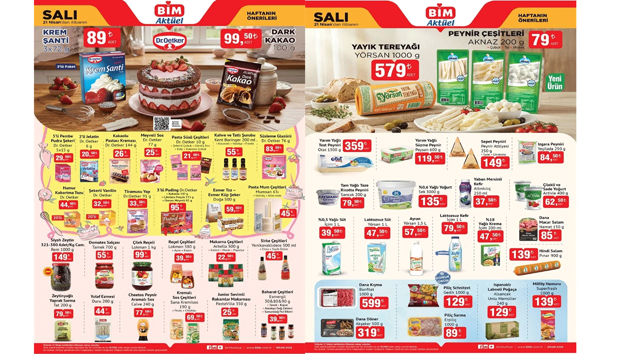 BİM 21 Nisan Salı günü ezber bozuyor: 21 Nisan Salı aktüel ürünler kataloğu yayımlandı!