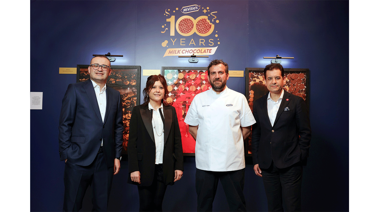McVitie’s Milk Chocolate Bisküvi’nin 100’üncü yaşı İstanbul’da kutlandı