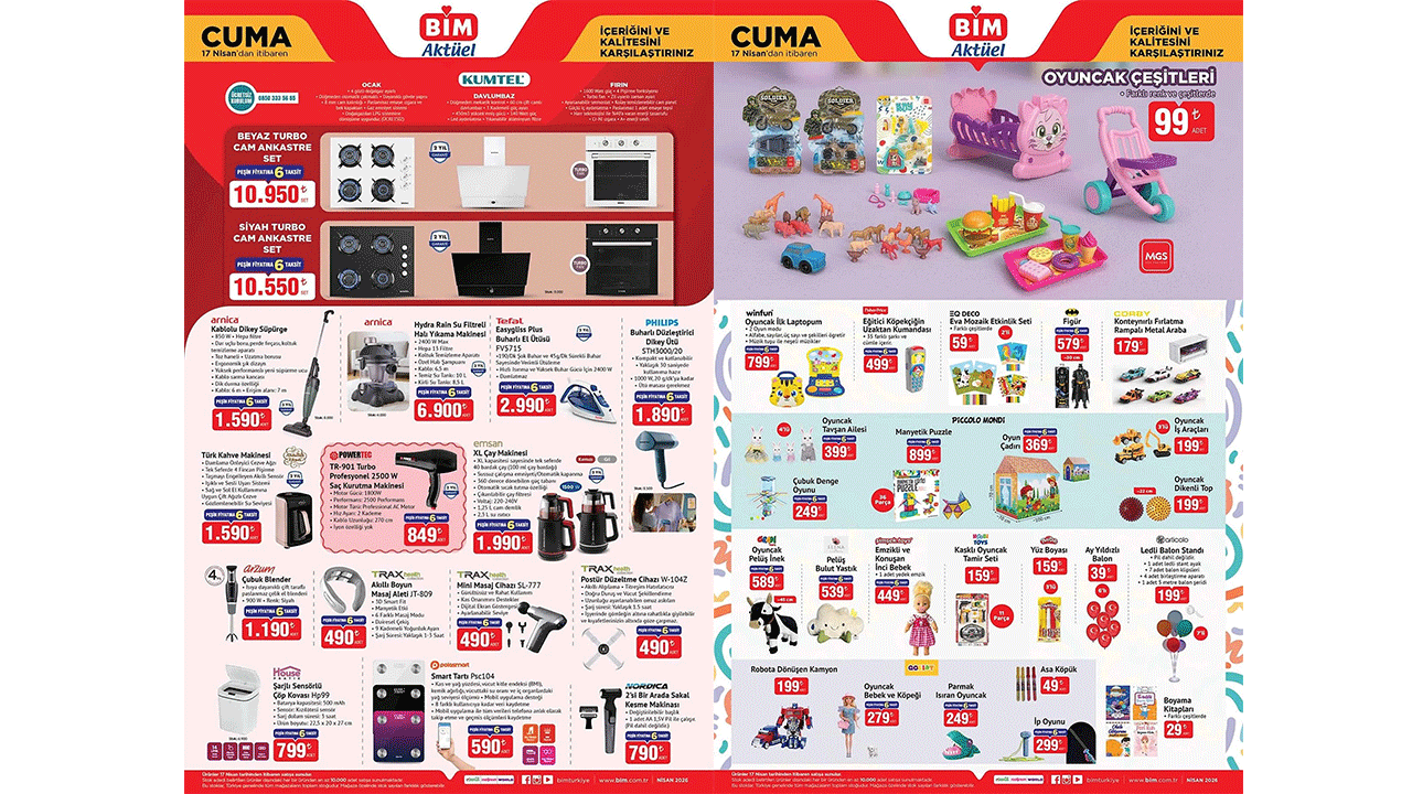 Şık tasarım, maksimum verim: BİM’e bugün Arzum Çubuk Blender geliyor!