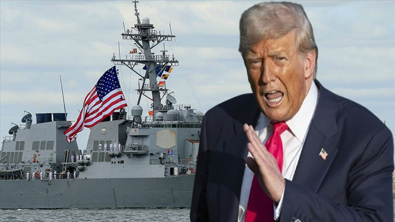Trump: ABD donanması ablukayı geçmeye çalışan İran gemisini vurdu
