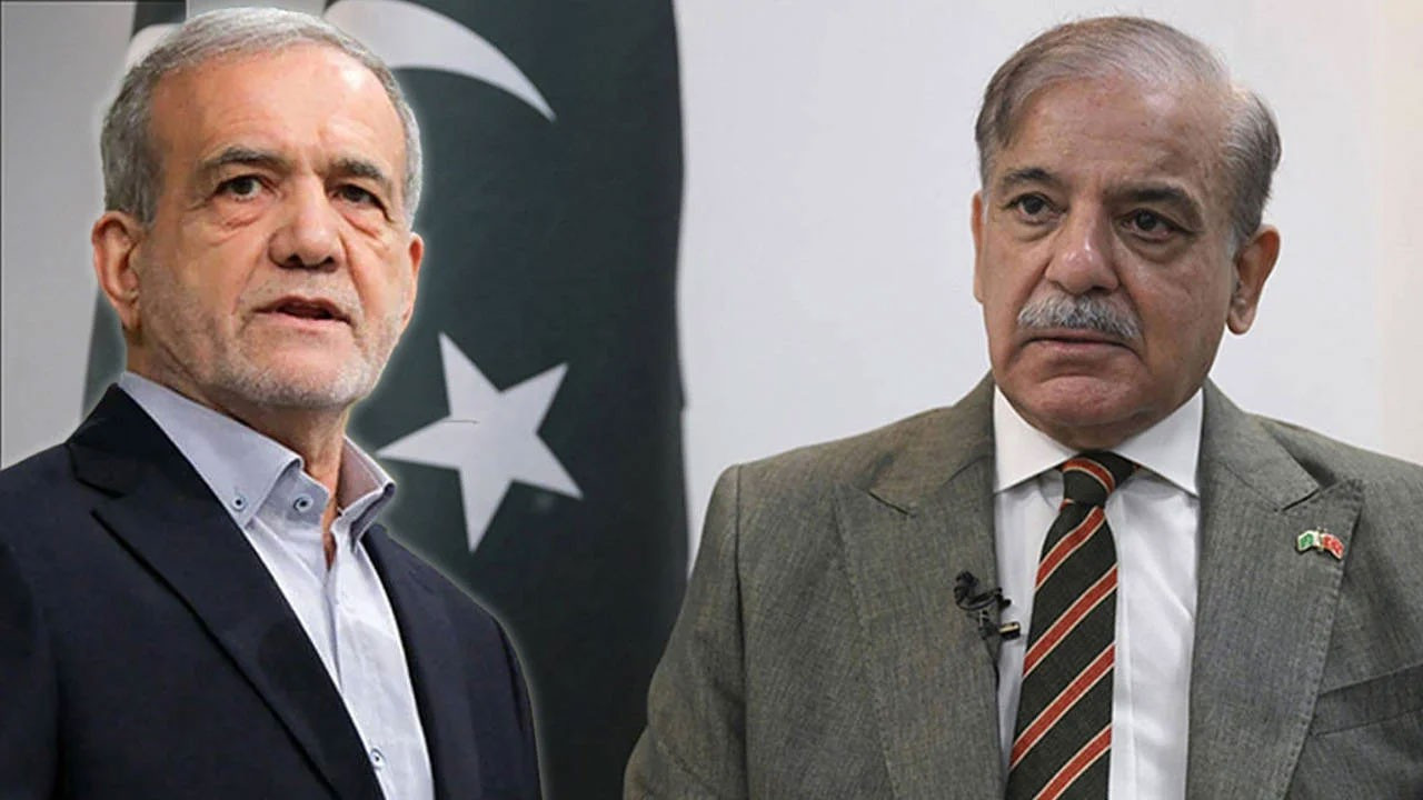 İran Cumhurbaşkanı Pezeşkiyan ile Pakistan Başbakanı Şerif görüştü