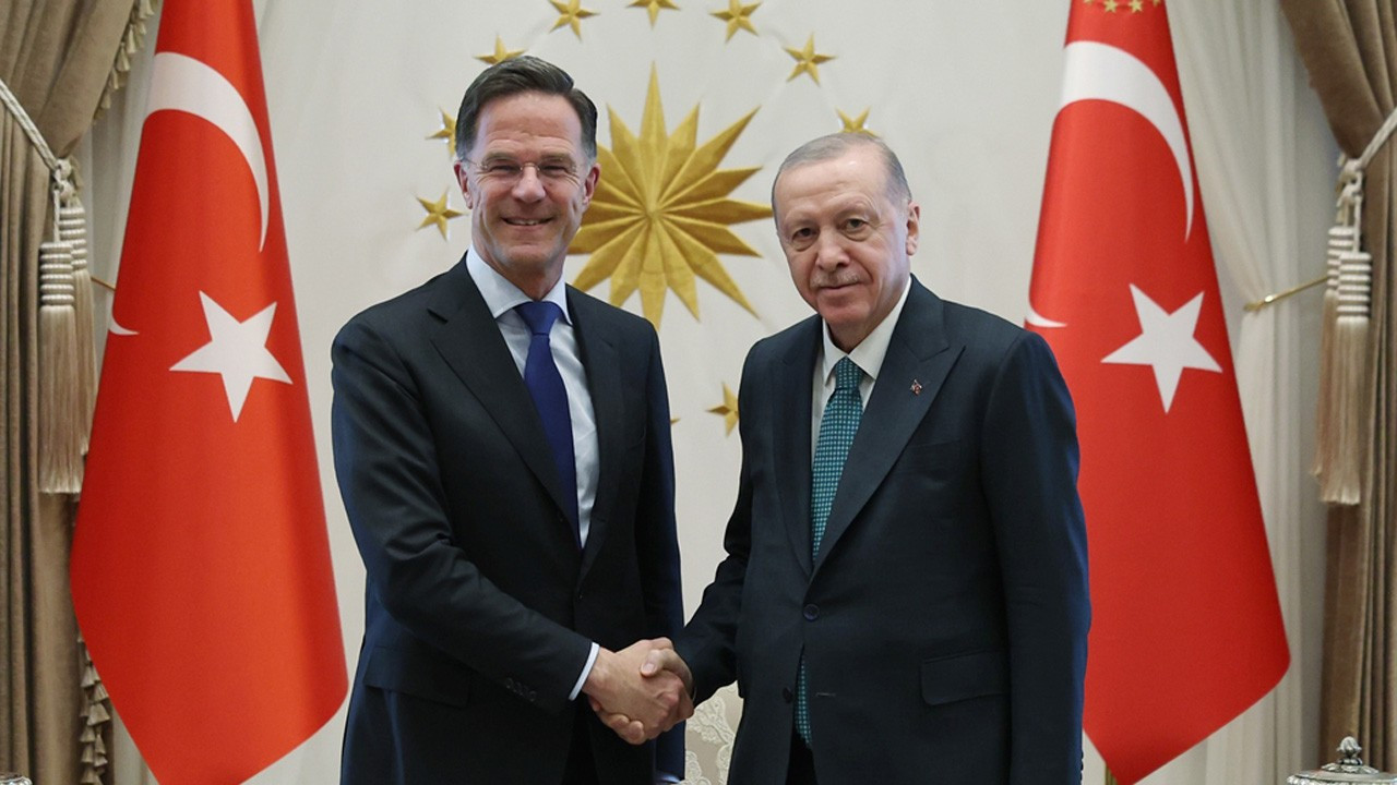 Cumhurbaşkanı Erdoğan, NATO Genel Sekreteri Rutte'yi kabul etti