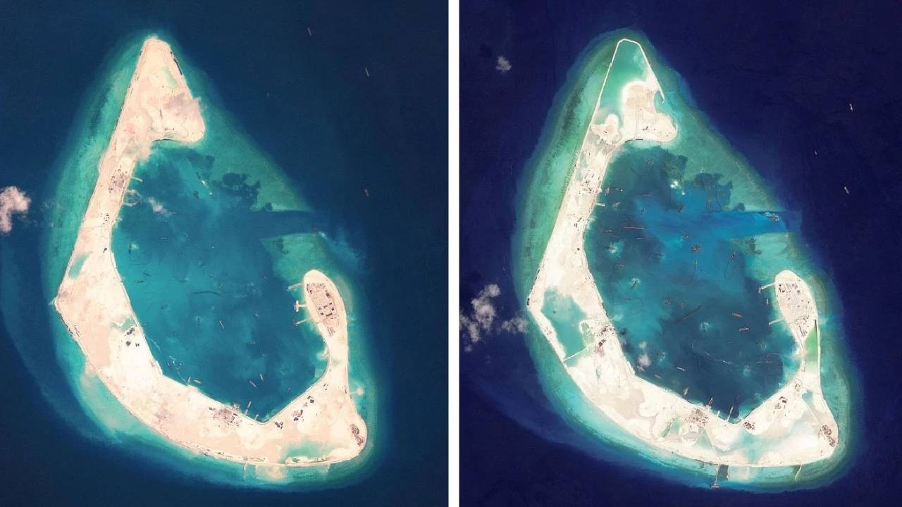 Çin'den tartışmalı adım: 'Yeni yapay ada ve askeri üs inşa ediyor' iddiası