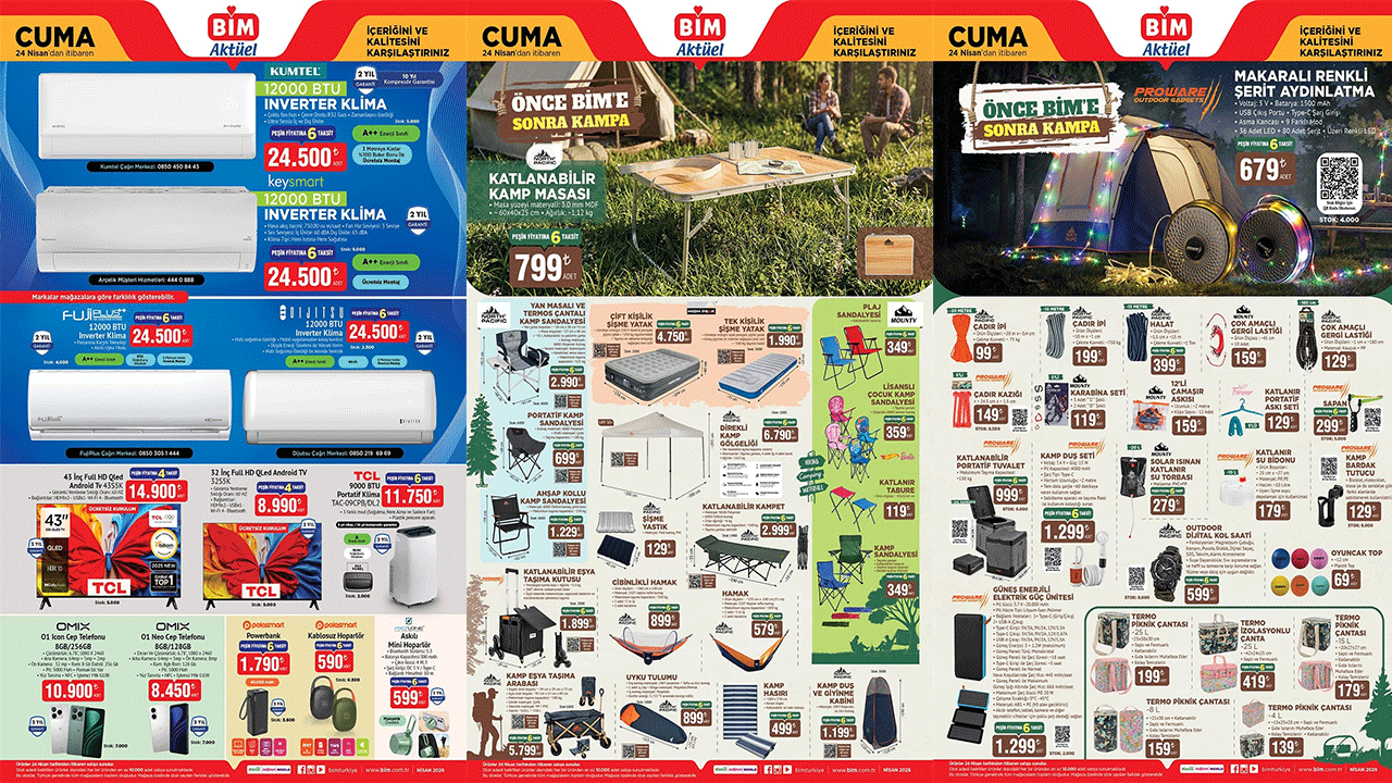 BİM’den kusursuz konfor: BİM’e bugün Tek ve Çift Kişilik Şişme Yatak geliyor!