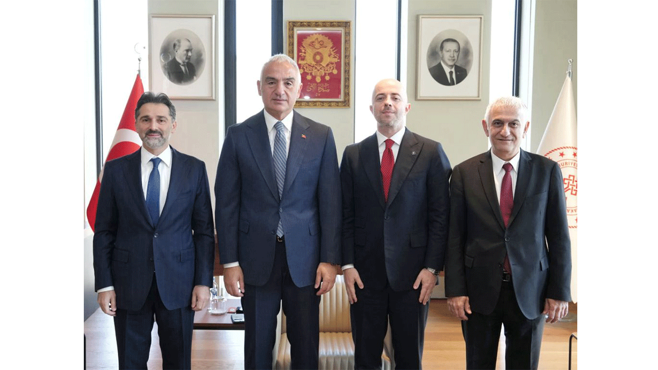 Turizm Bakanı Ersoy, THY üst yönetimiyle turizm ve havacılık iş birliğini değerlendirdi