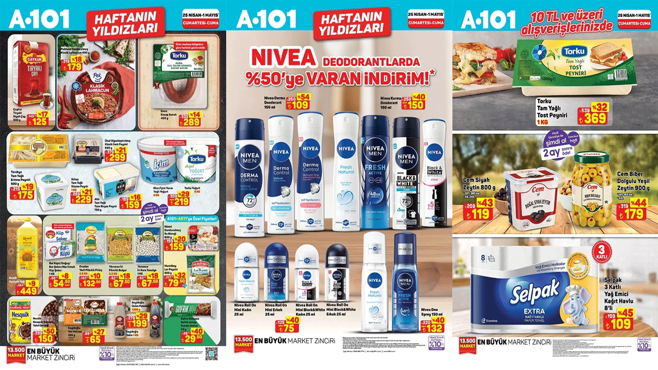 A101 Haftanın Yıldızları Kataloğu yayımlandı: Ayçiçek yağından çaya dev indirimler bugün A101’de!