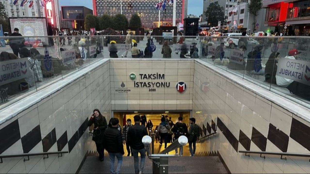 İstanbul Valiliği duyurdu: Taksim metro ve füniküler hattı kapatıldı