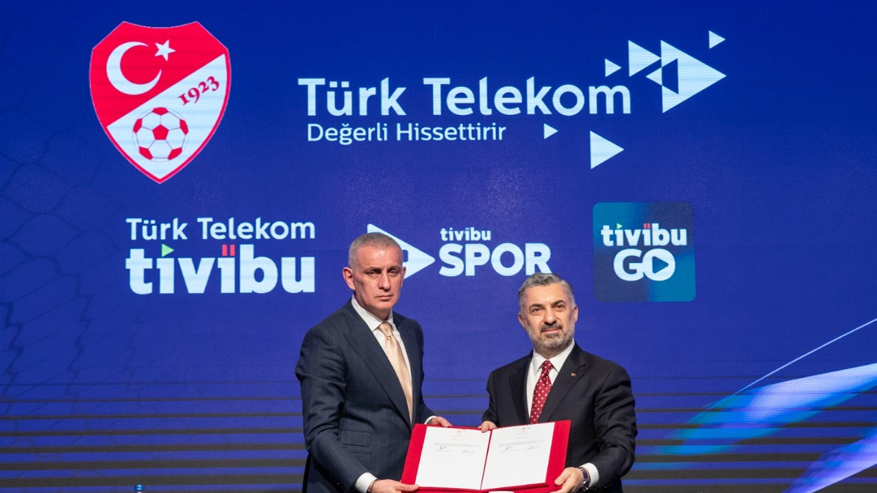 Türk Telekom ve TFF’den yayın anlaşması: 2. ve 3. Lig maçları sadece Tivibu’da