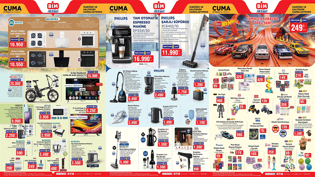 Hem pratik hem ekonomik: BİM’e 1 Mayıs Cuma Katlanabilir Bisiklet geliyor!