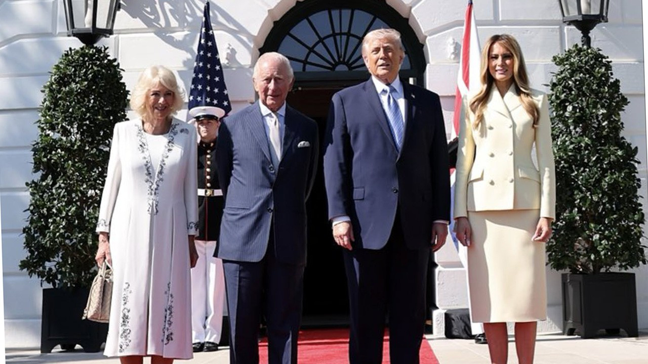 İngiltere Kralı Charles ve eşi Kraliçe Camilla ABD’de