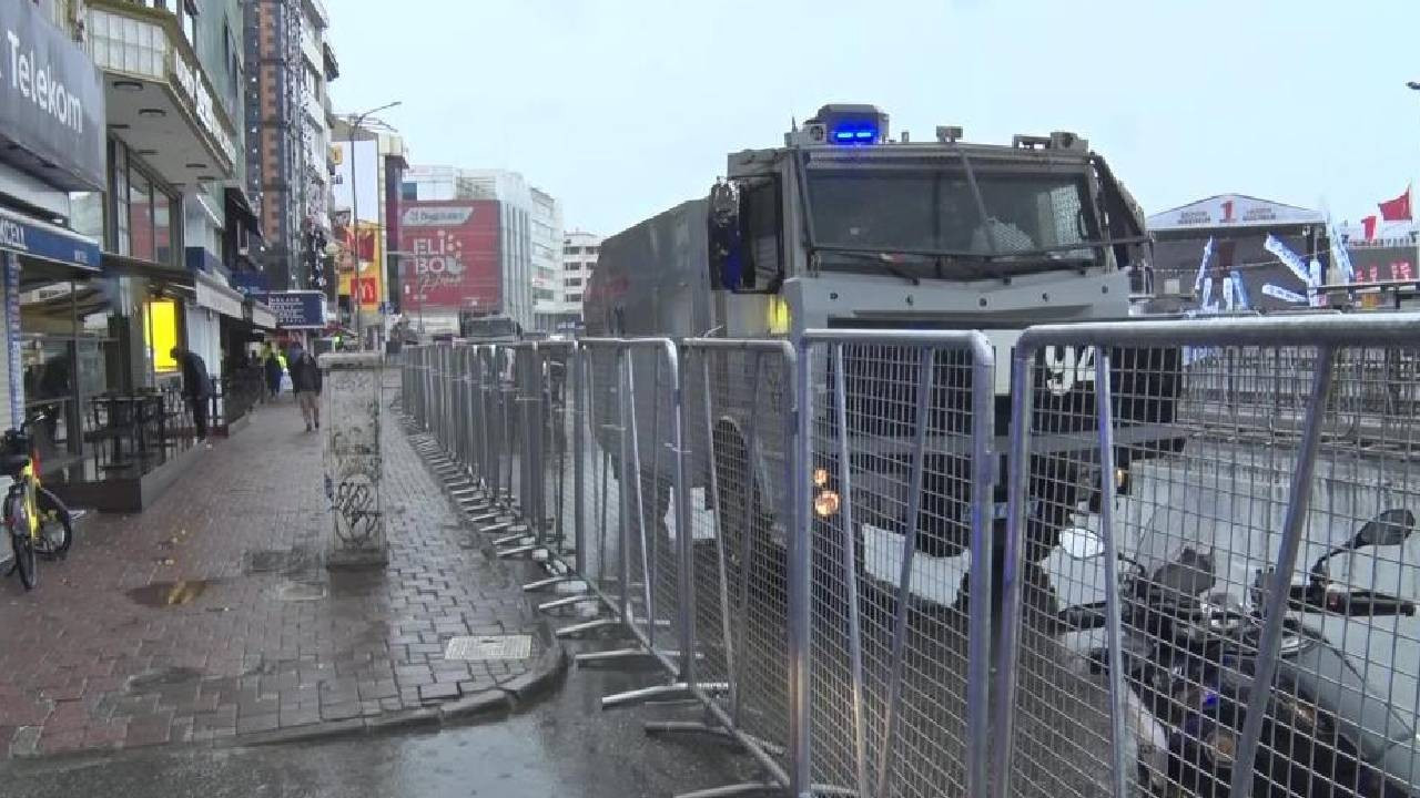 1 Mayıs kutlamalarının merkezi Kadıköy'de yoğun güvenlik önlemi