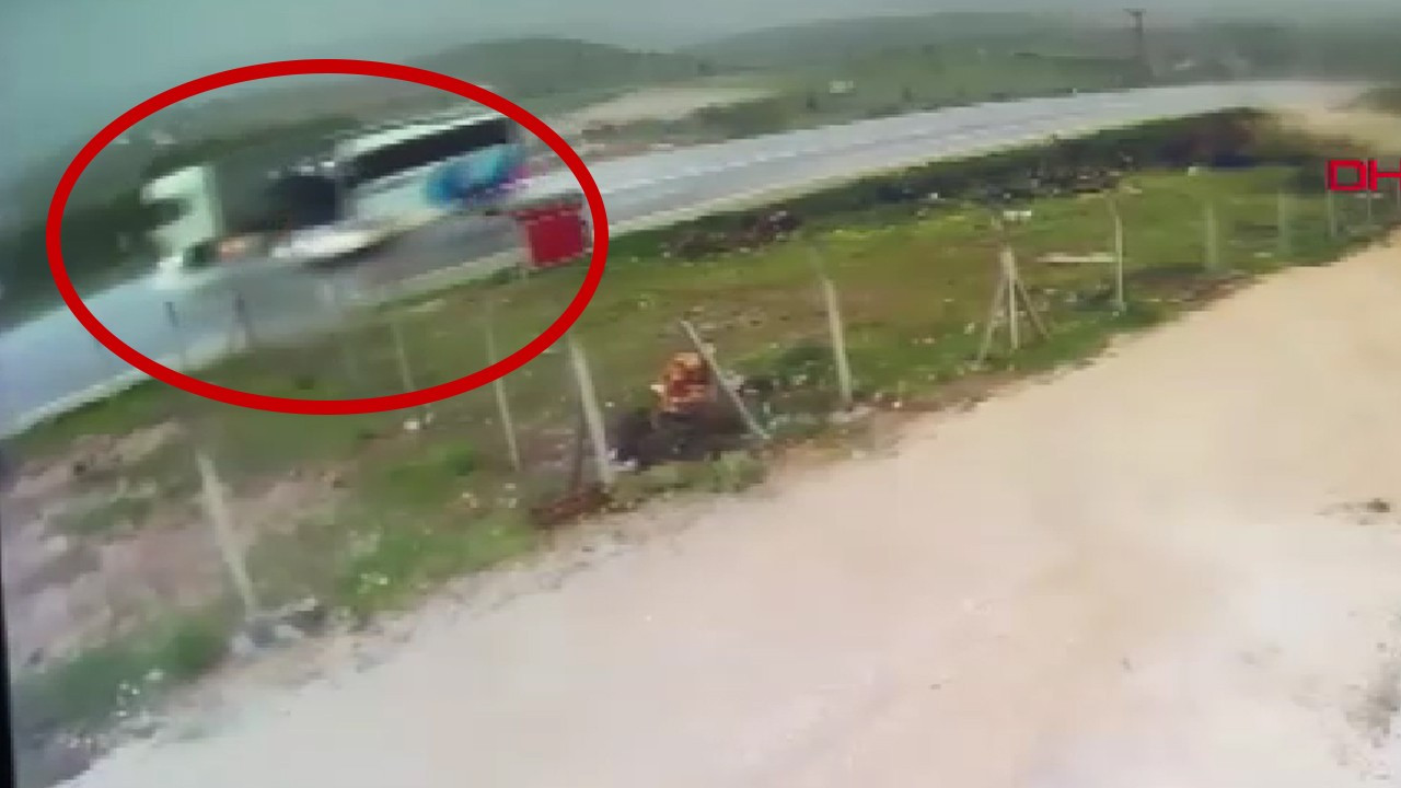 Malatya’da 4 kişinin öldüğü otobüs kazasının görüntüleri ortaya çıktı