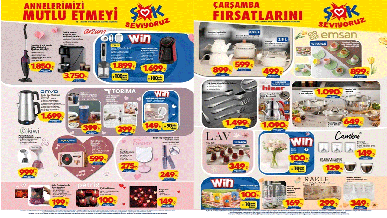 Mutfaklara çelik zarafeti: ŞOK’un yarınki yıldızı Onvo Çelik Çay Makinesi!