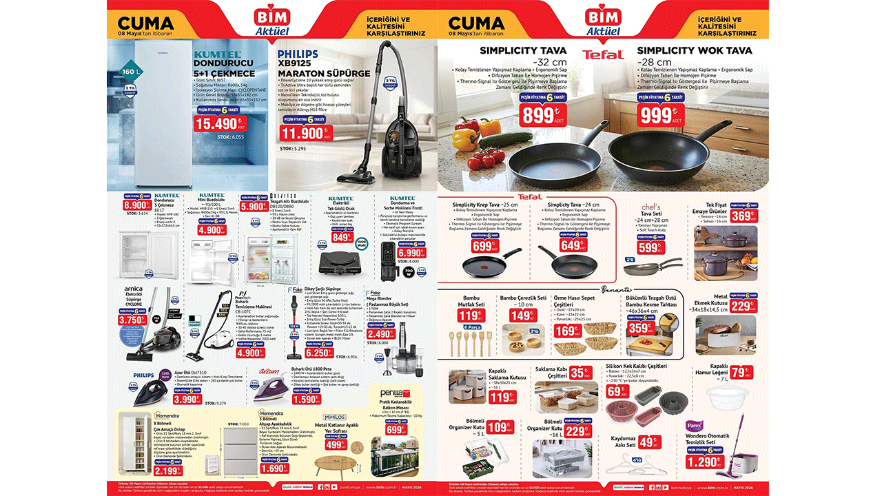 8 Mayıs 2026 Cuma BİM mağazalarında! Mega Blender Set ile mutfakta şef sizsiniz