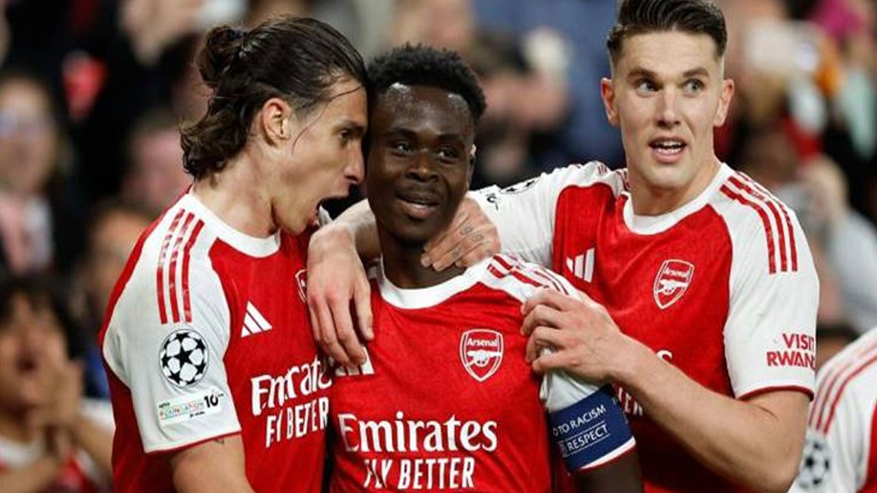 UEFA Şampiyonlar Ligi'nde ilk finalist Arsenal
