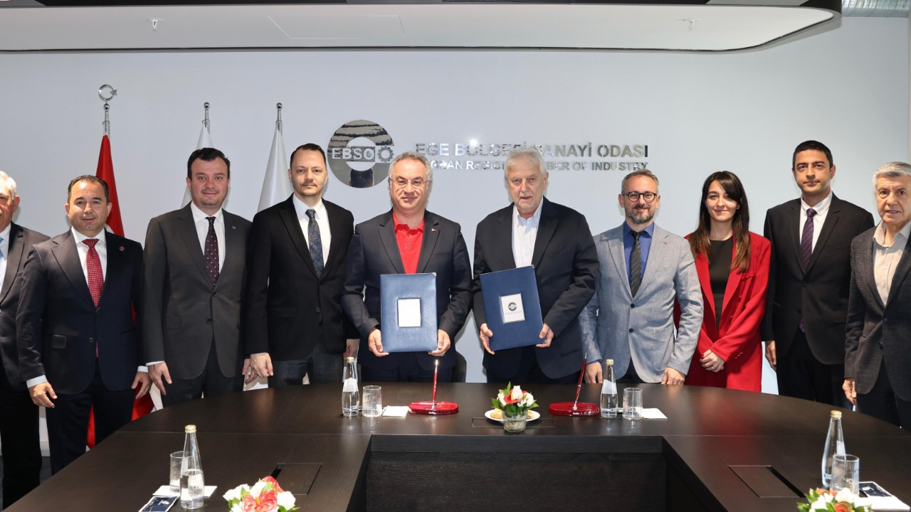 EBSO ve İzmir Demokrasi Üniversitesi iş birliği protokolü imzaladı
