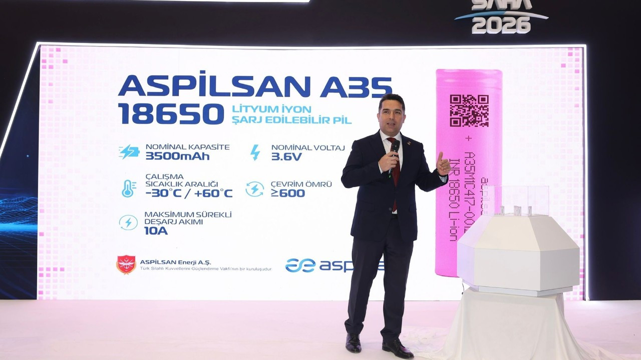 ASPİLSAN Enerji, yeni nesil A35 ile pil teknolojisinde çıtayı yükseltti