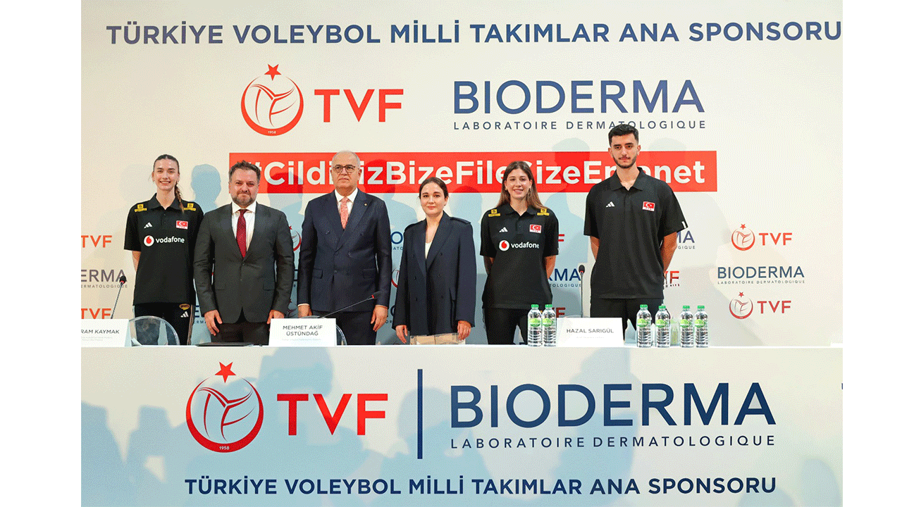 Bioderma, Türkiye Voleybol Milli Takımları’nın ana sponsoru oldu