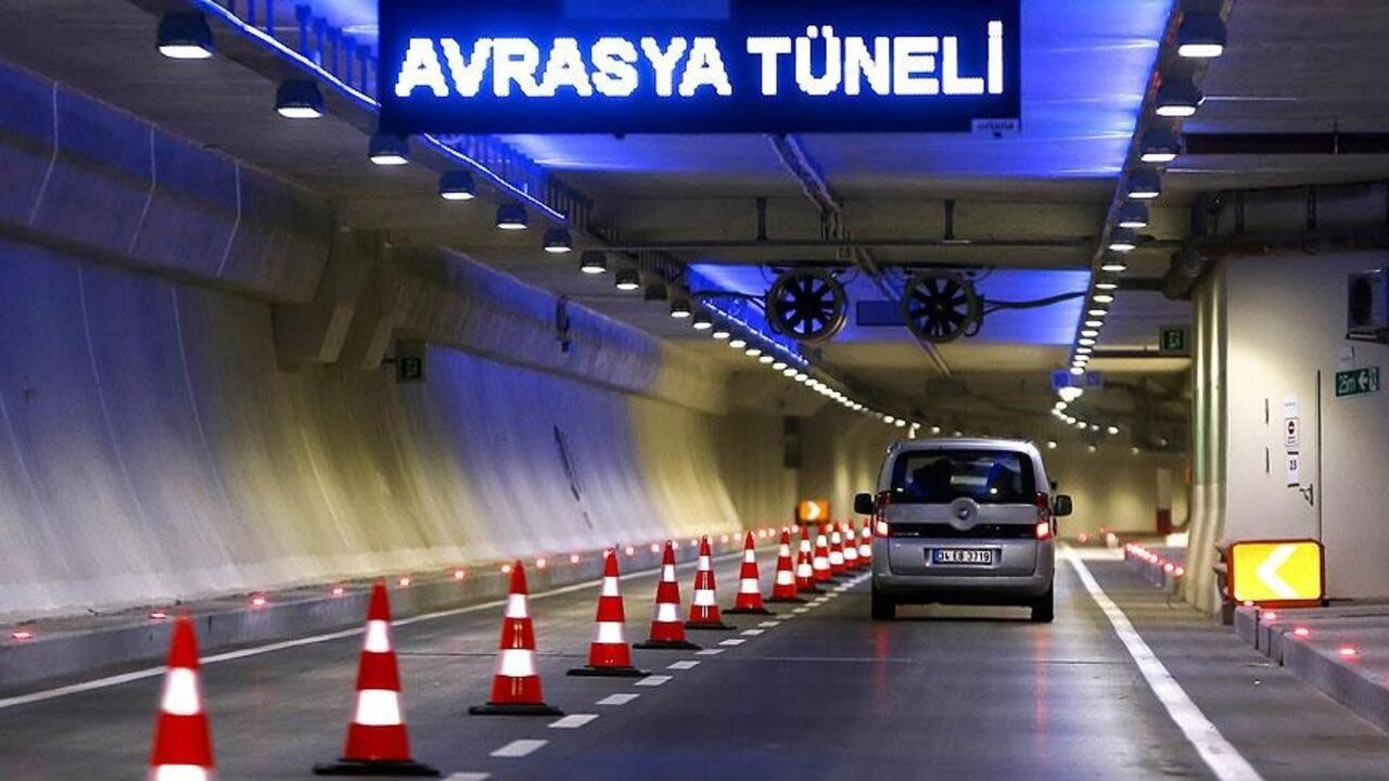 Avrasya Tüneli çift yönlü olarak trafiğe kapatılacak