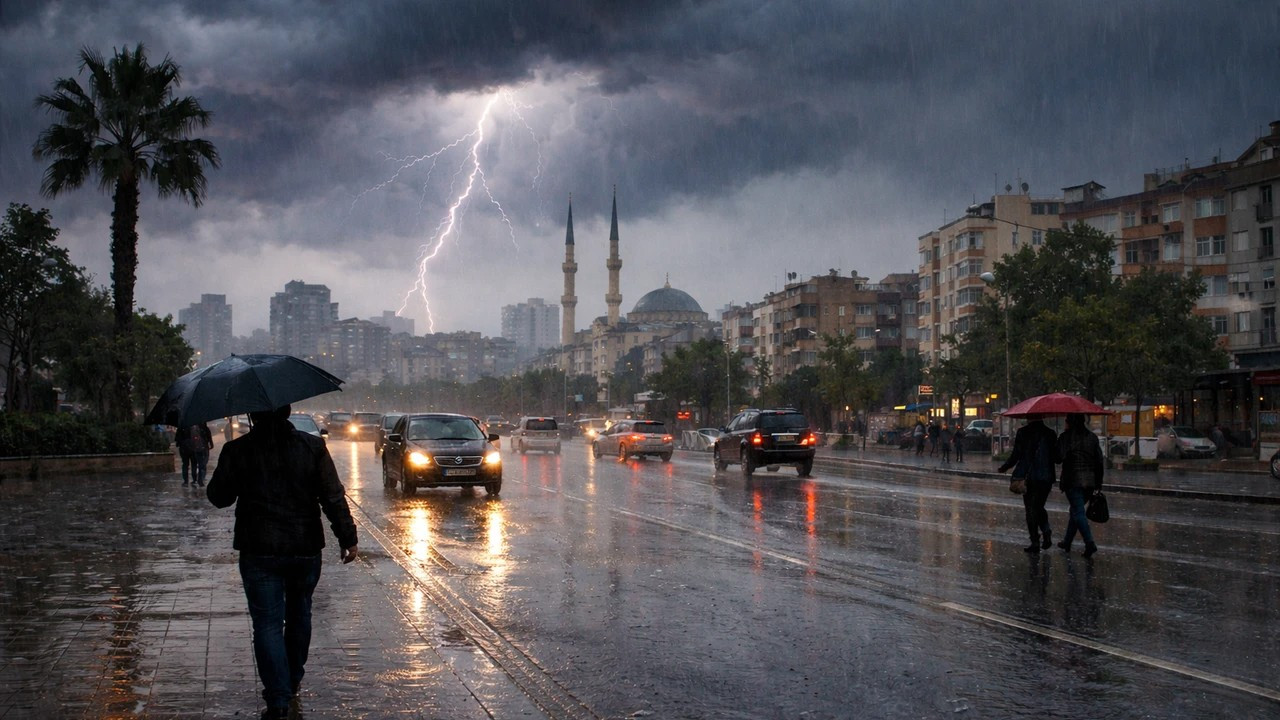 Meteoroloji'den 8 il için gök gürültülü sağanak yağış uyarısı