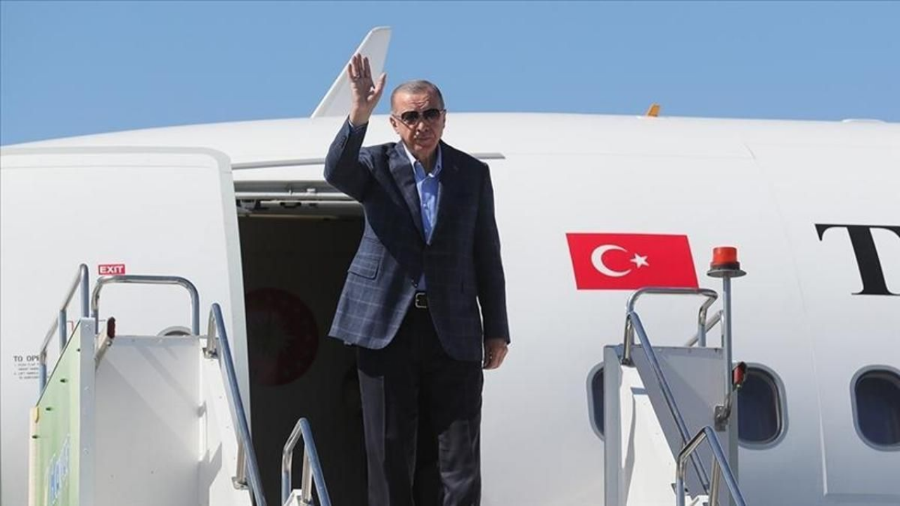 Cumhurbaşkanı Erdoğan Türkistan'a geldi
