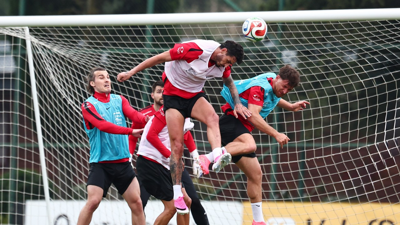 A Mili Futbol Takımı, iki günlük iznin ardından çalışmalara başladı