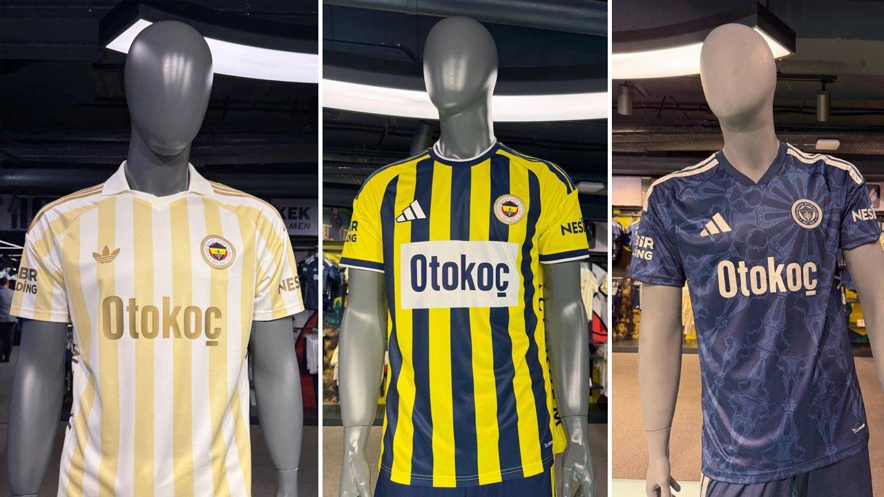 Fenerbahçe'nin yeni sezon formaları belli oldu