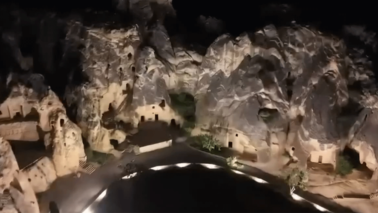 Göreme'de gece müzeciliği başlıyor! Kapadokya artık geceleri de aydınlanacak