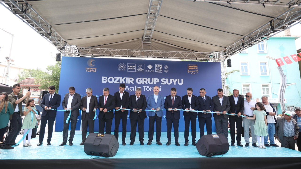 Konya Büyükşehir’den 425 milyon liralık dev içme suyu hamles