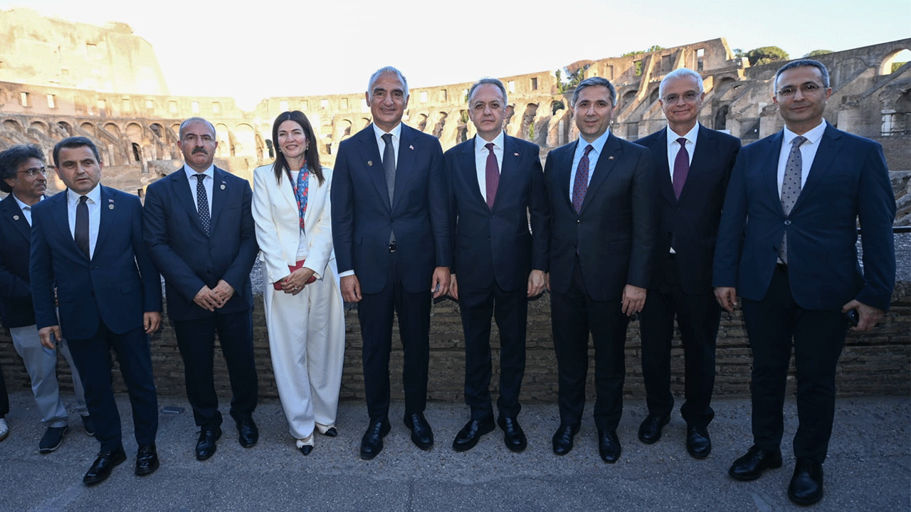 Kültür ve Turizm Bakanlığı'ndan Roma'ya kültürel diplomasi ç