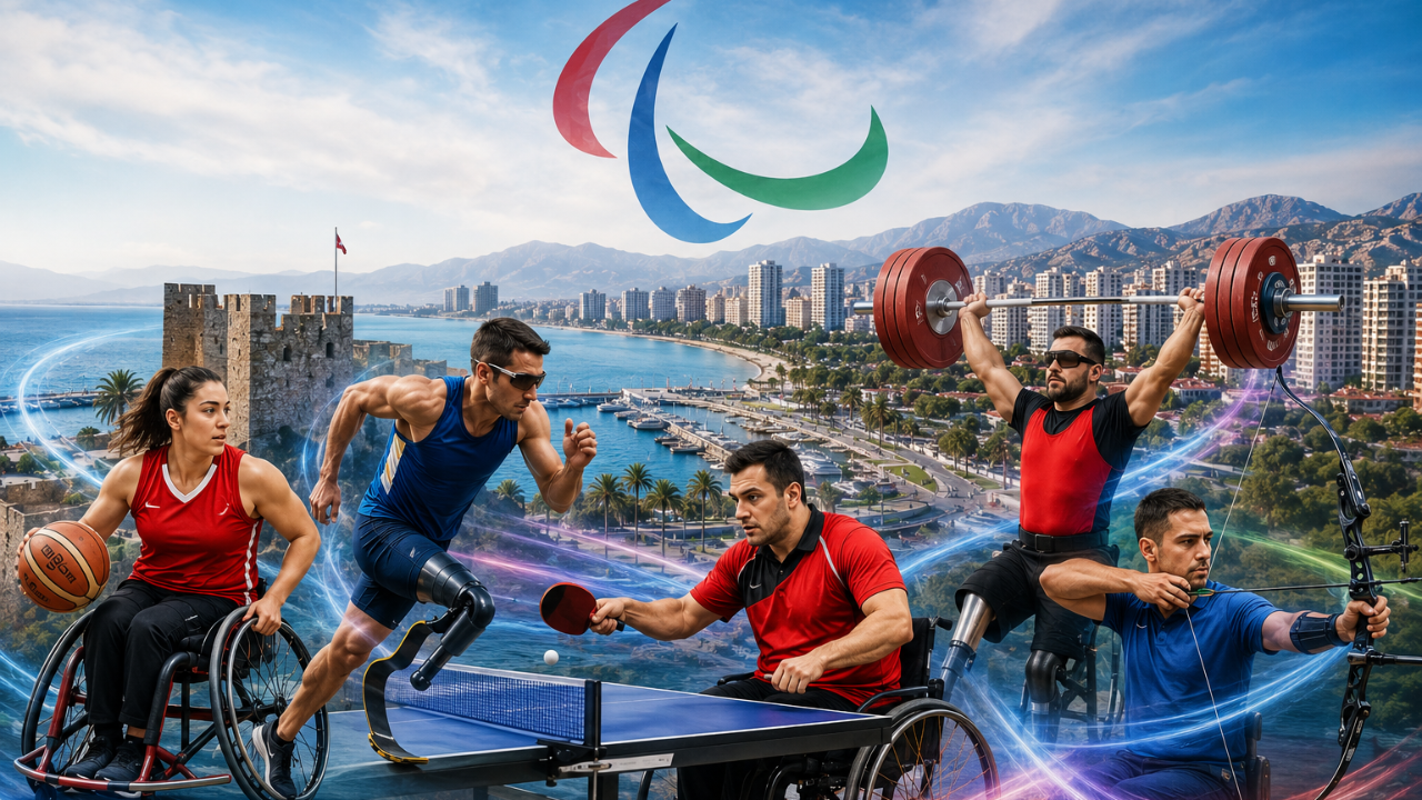 Mersin, 29 ülkeden 500'ü aşkın paralimpik sporcularını ağırlayacak