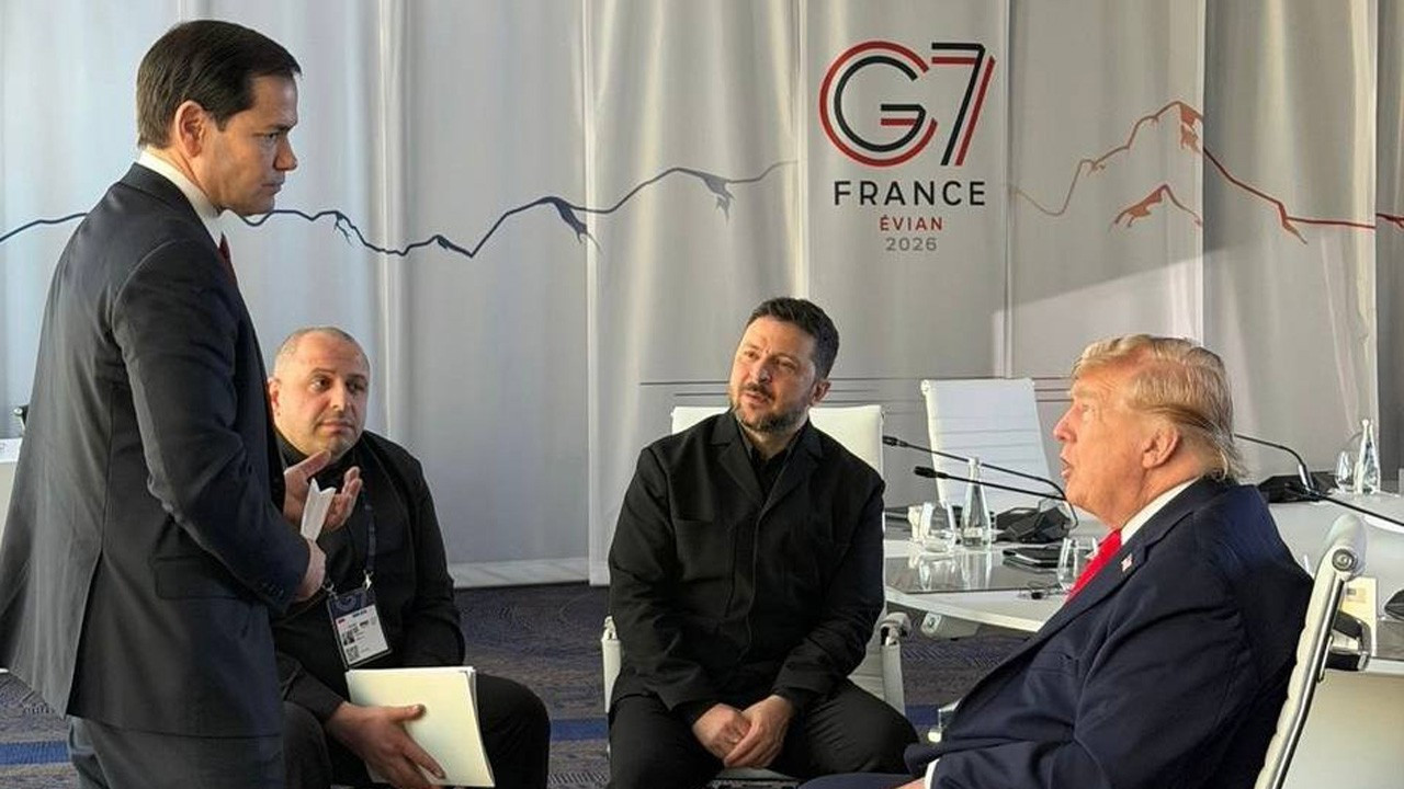 Zelenskiy, Trump ve Macron ile bir araya geldi