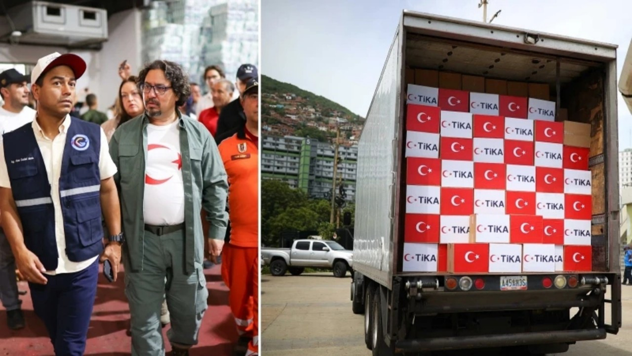 TİKA'dan Venezuela'ya 1000 paketlik insani yardım