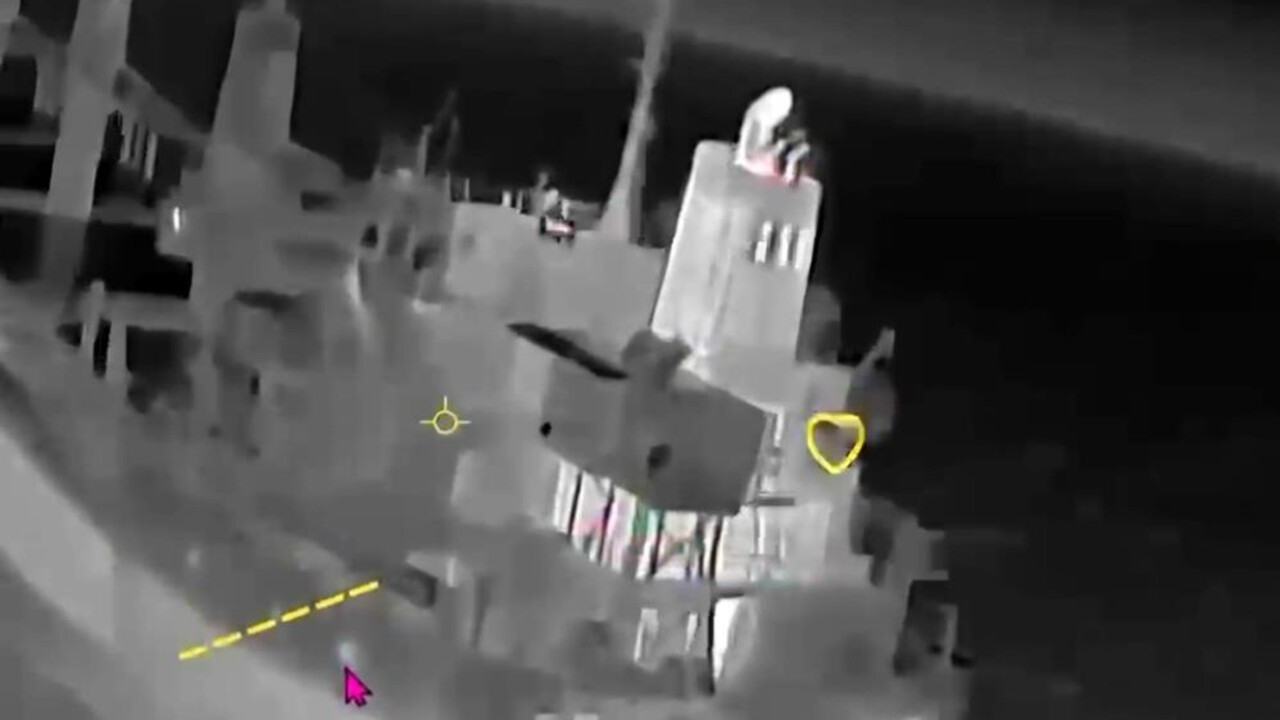 Türk yük gemisine dron saldırısının görüntüleri ortaya çıktı