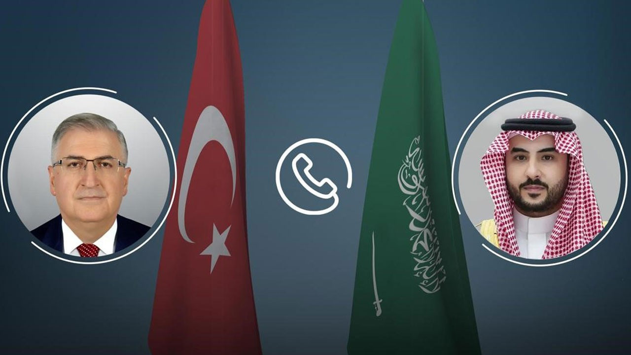 Bakan Güler, Suudi Arabistan Savunma Bakanı El Suud ile görüştü