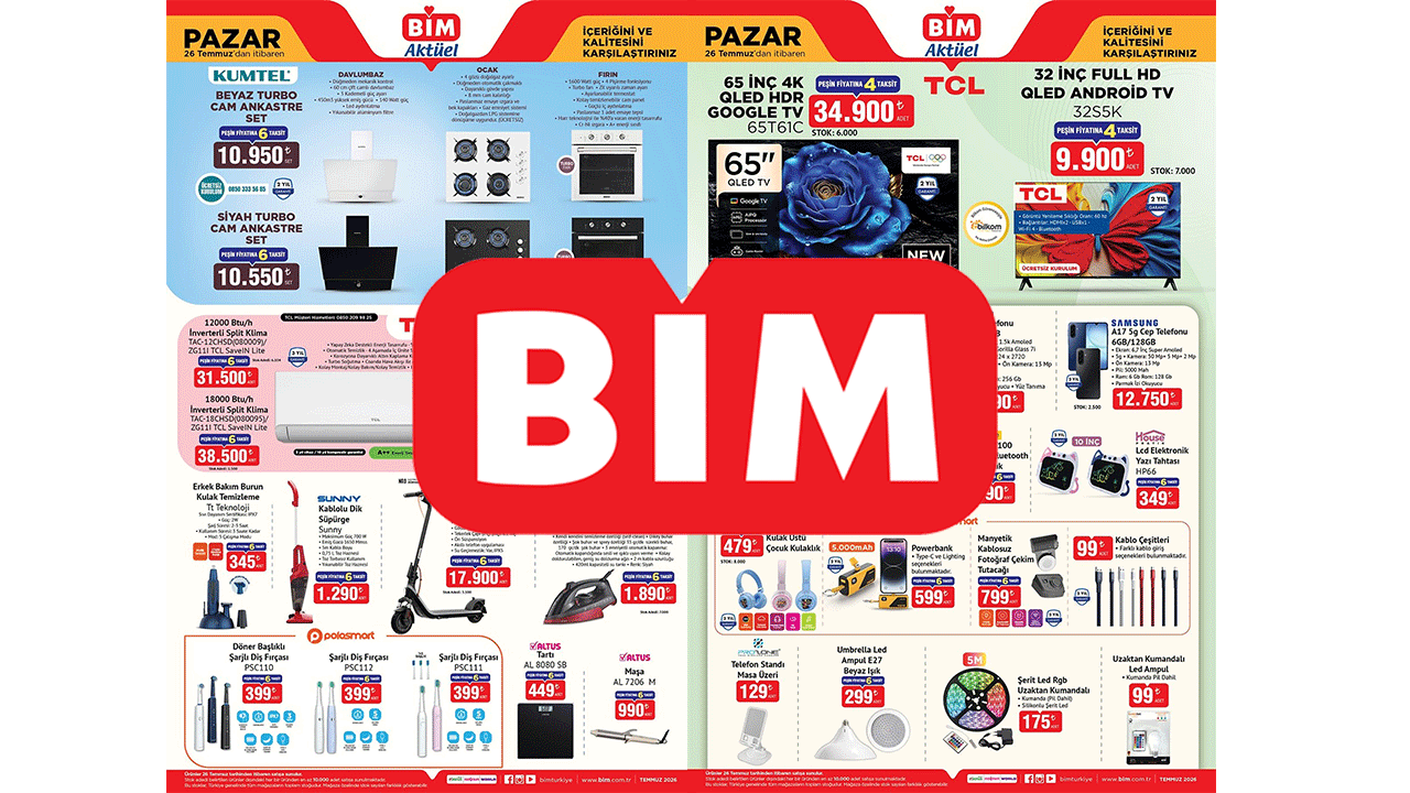 Tasarım ve ısının mükemmel uyumu: BİM’e 26 Temmuz-2 Ağustos’ta Pazar Çelik Termos geliyor!
