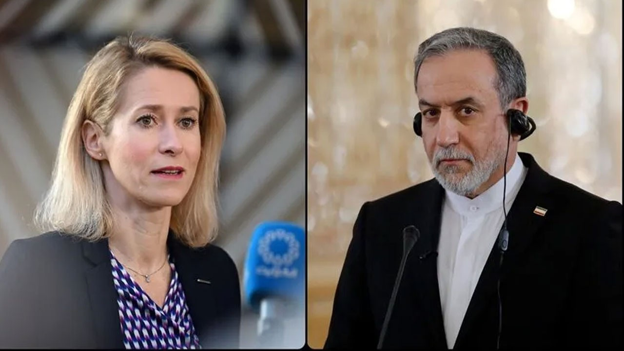 İran Dışişleri Bakanı Erakçi ile AB Yüksek Temsilcisi Kallas görüştü