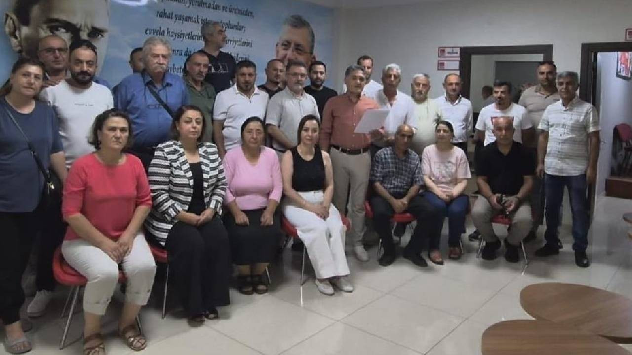 CHP Erzincan teşkilatında toplu istifa