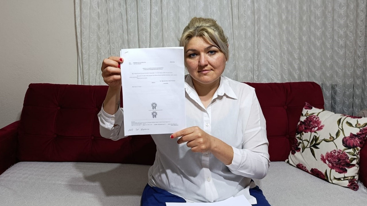 Anket için bilgilerini verdi, maaşına haciz konuldu
