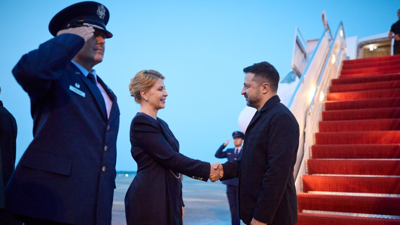 Ukrayna Devlet Başkanı Volodimir Zelenskiy, ABD'de