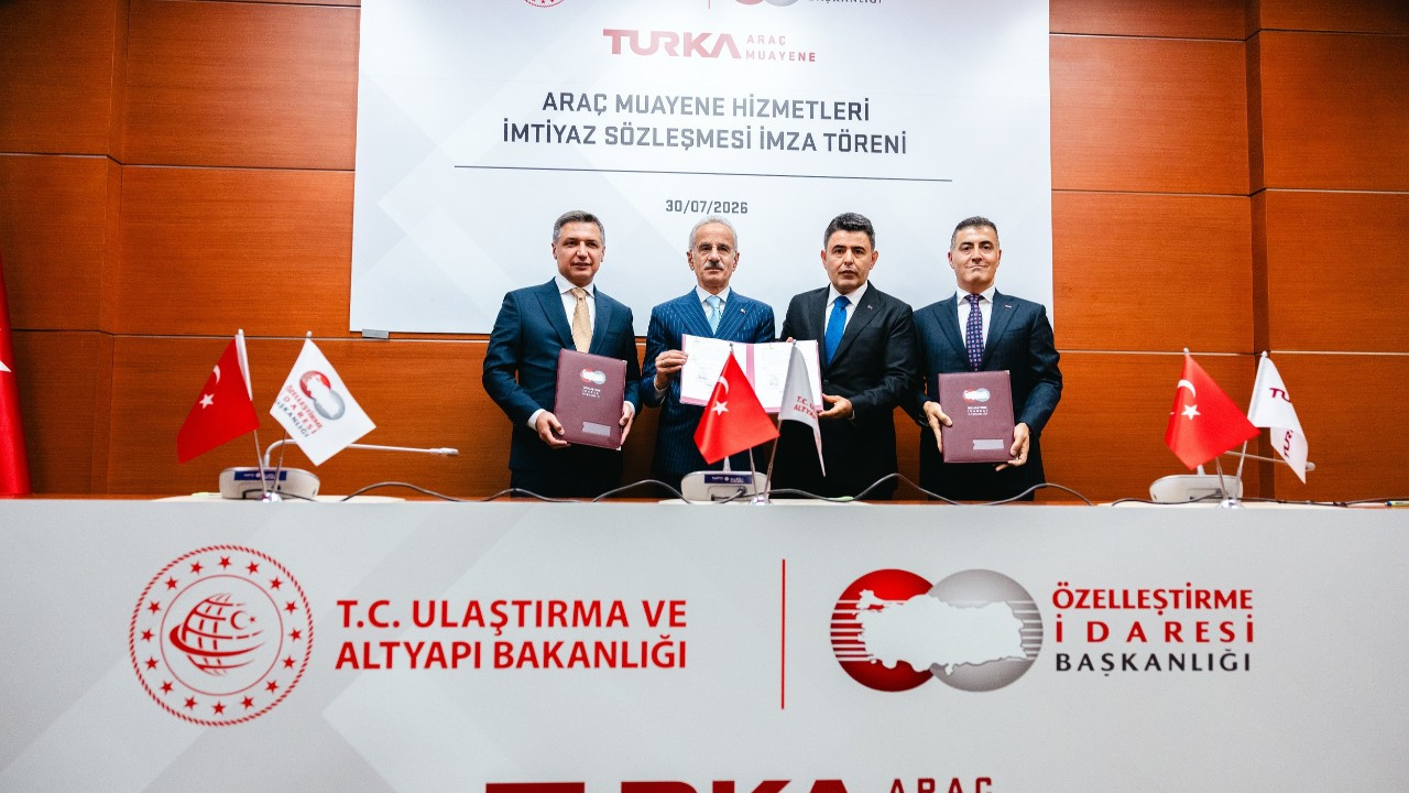 Araç muayenede 2027-2047 dönemi için TURKA ile sözleşme imzalandı
