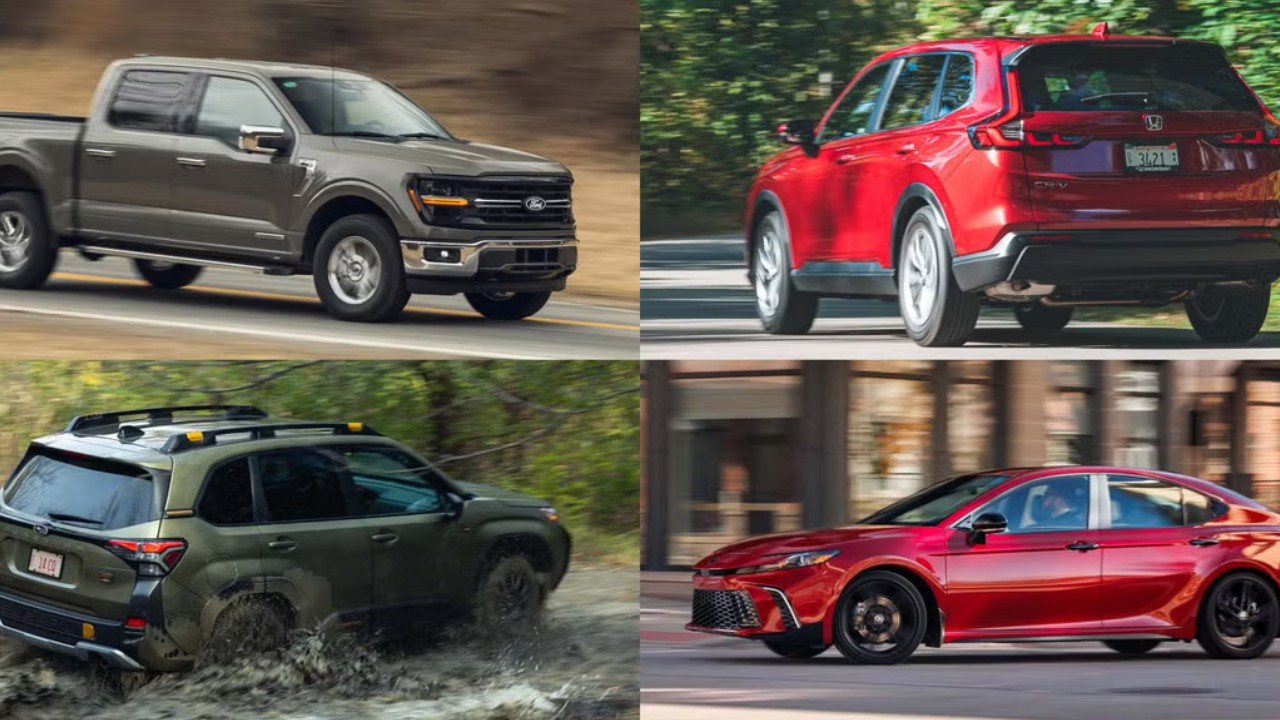 2025 yılında en çok satan 10 otomobil; Zirve belli. Toyota’ya ABD’li rakipleri diş gösterdi.