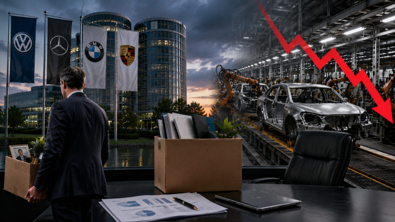 Alman otomobil devleri Volkswagen, BMW ve Porsche'de yönetici kıyımı
