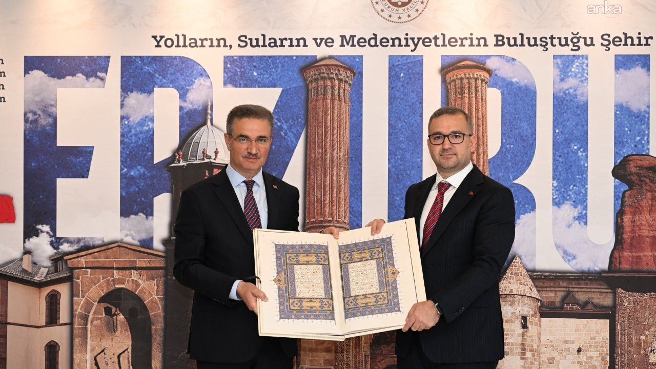 TCMB Başkanı Karahan, Erzurum'da ziyaretlerde bulundu